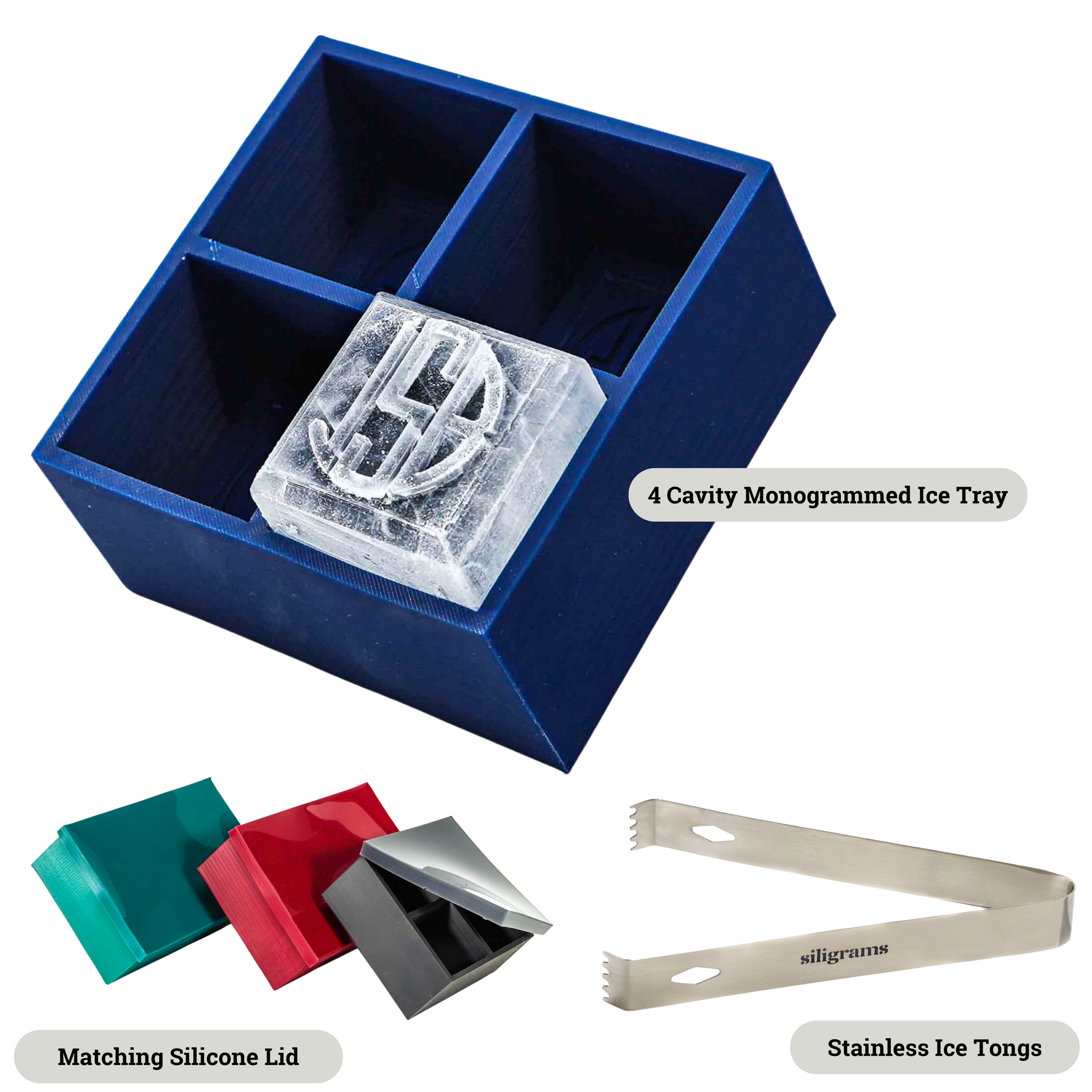 Inverted State Ice Cube Tray – Siligrams