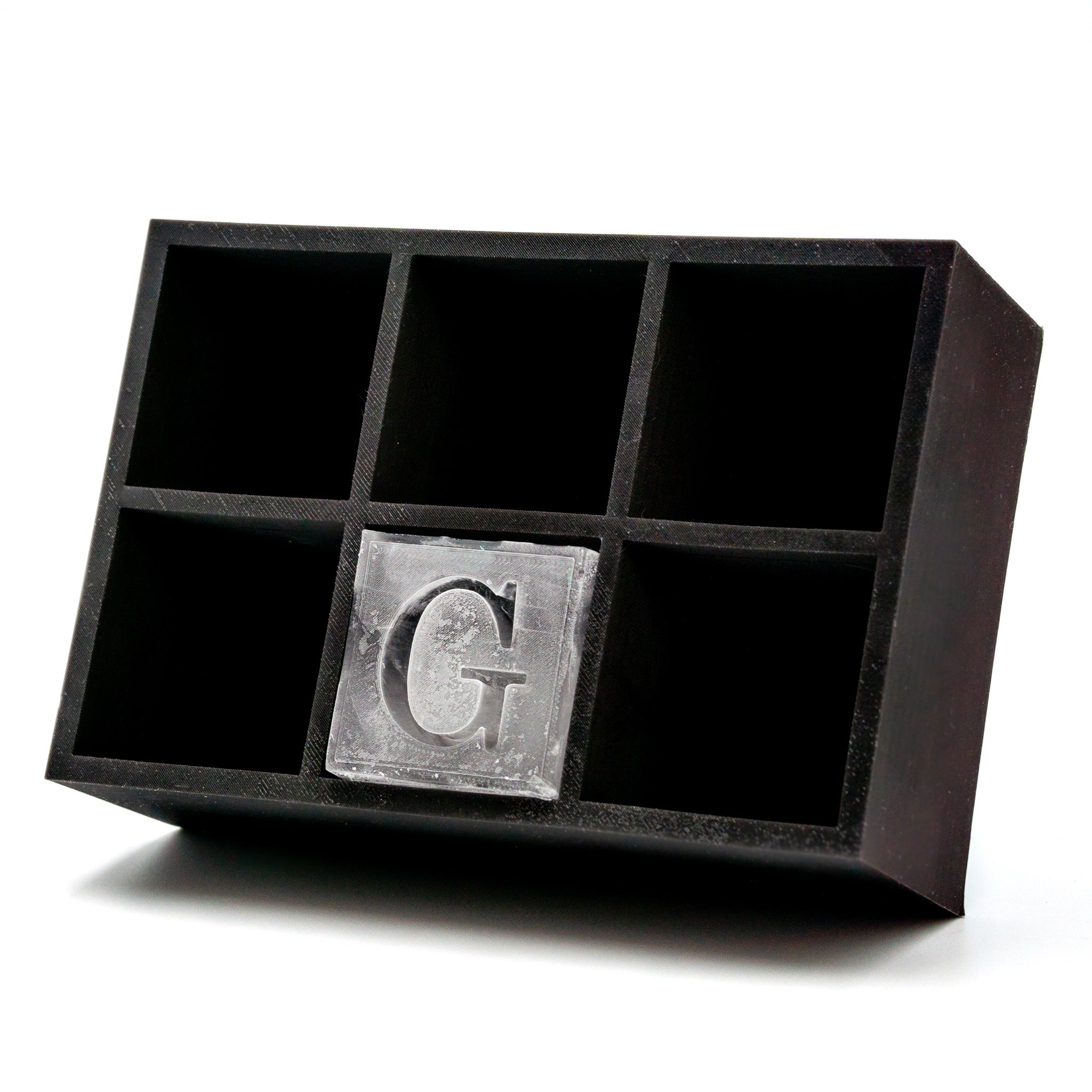 Inverted Letter Ice Cube Tray