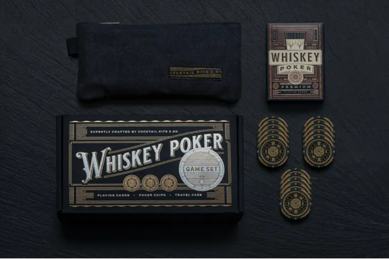 Whiskey Poker Game Set