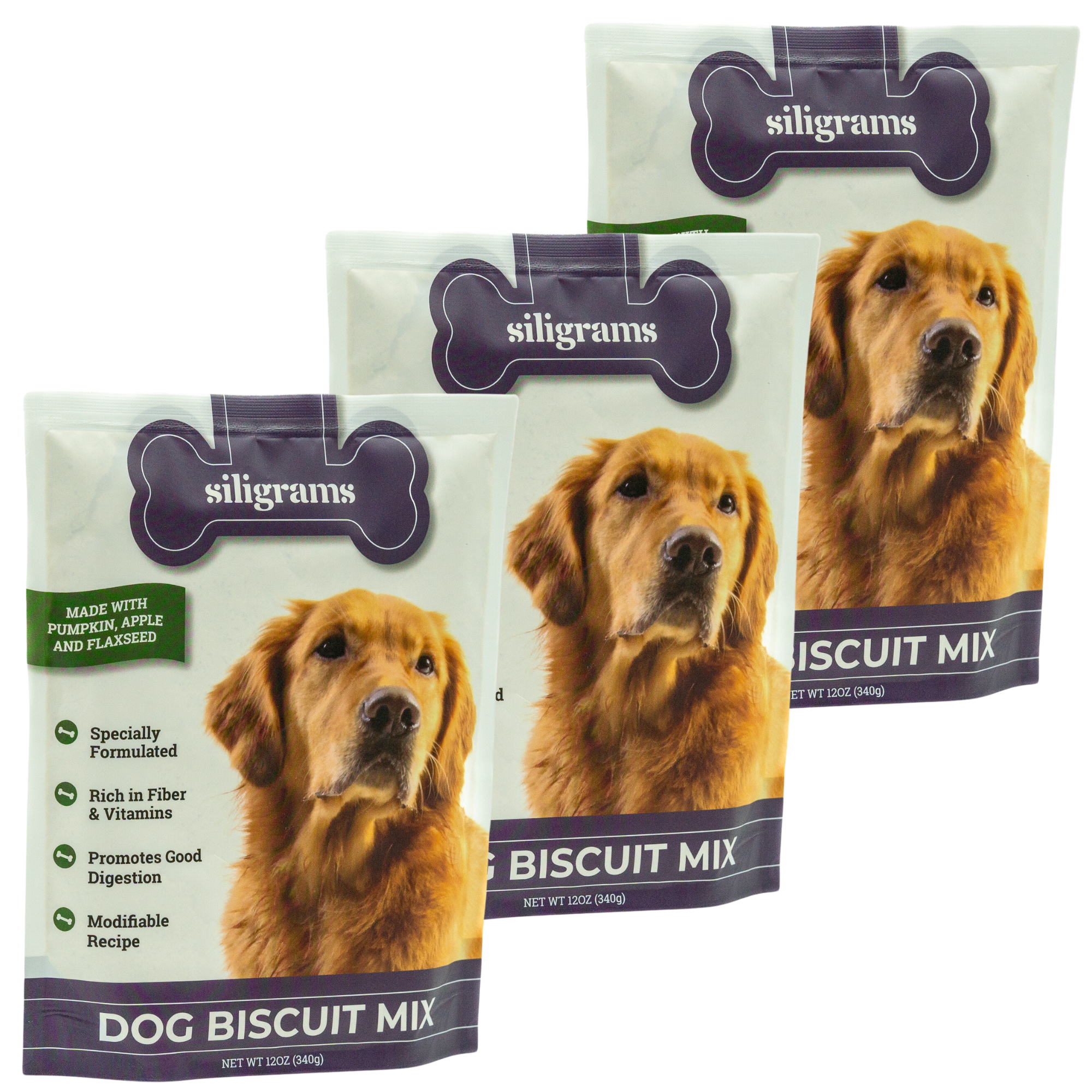 Easy Healthy Dog Biscuit Mix