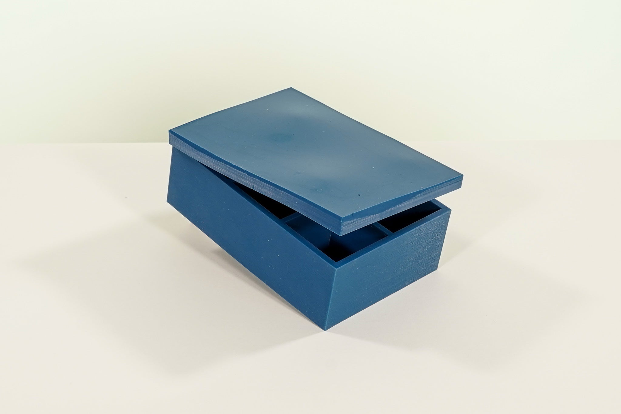 KOLORAE Silicone 6 Large Cube Ice Tray - Blue
