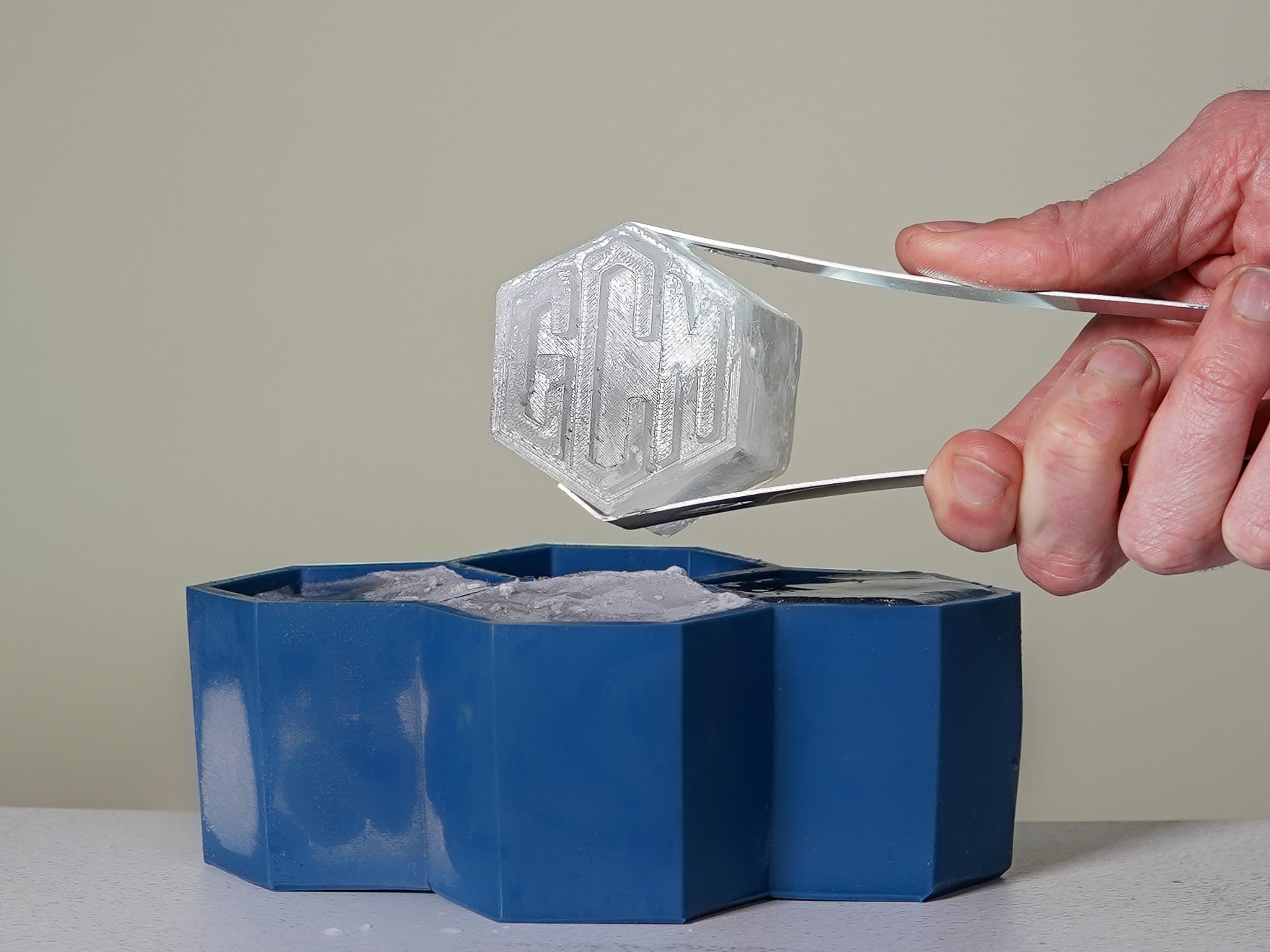 Customizable Ice Cube Tray. Siligrams — Custom Ice Cube Mold