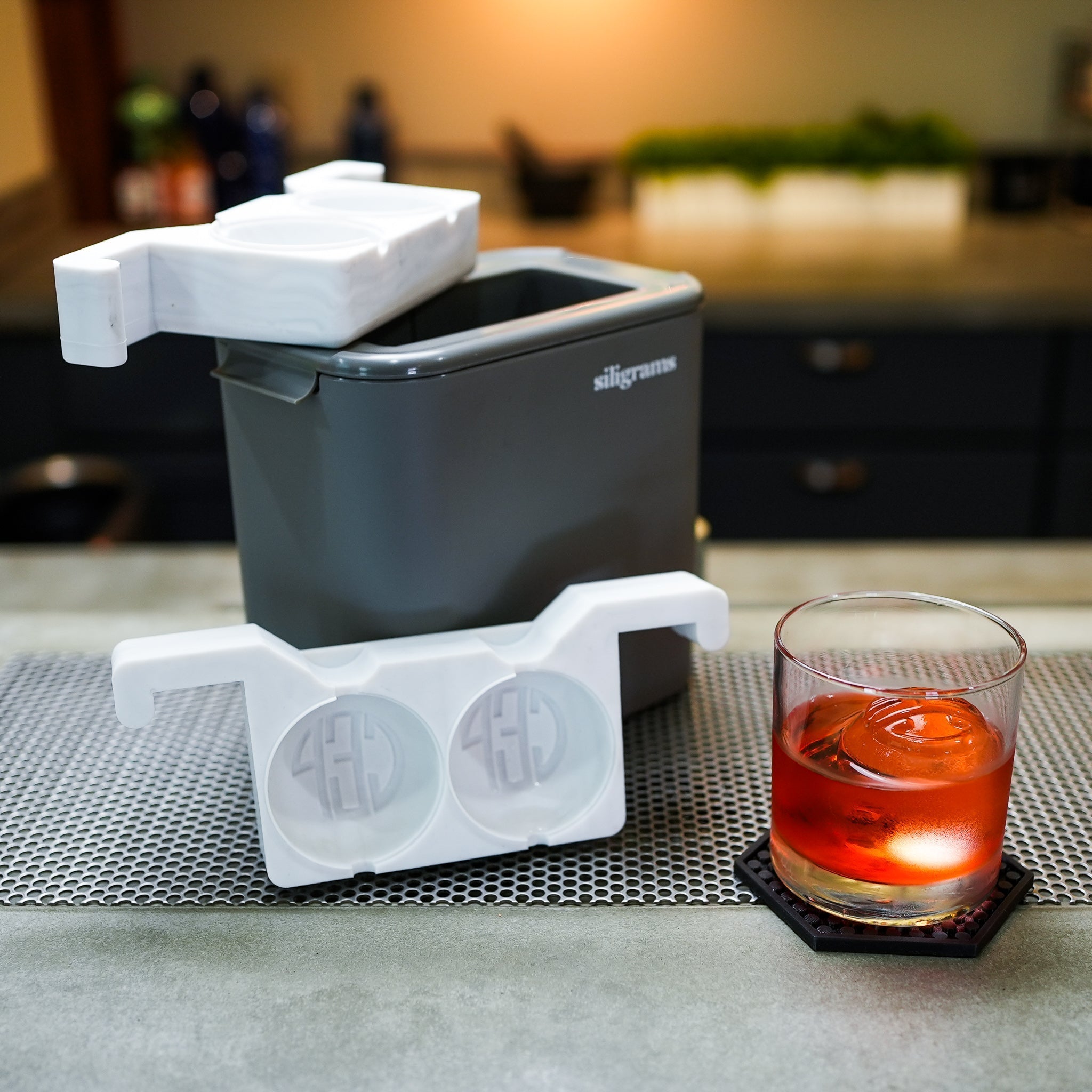 Customizable Ice Shot Glass Mold. Siligrams — Custom Ice Cube Mold