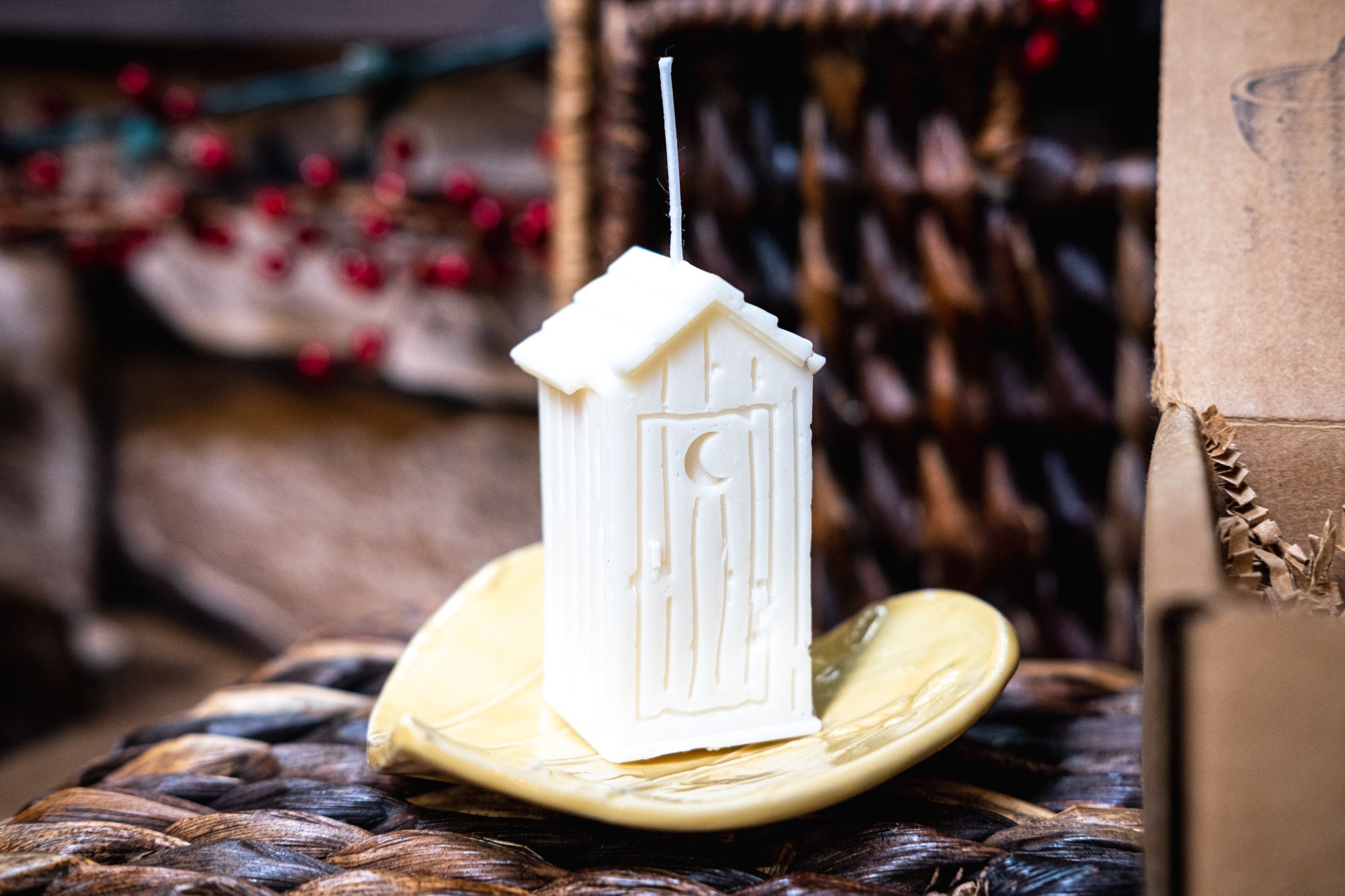 Outhouse Silicone Mold for Candles, Soap, Crafts