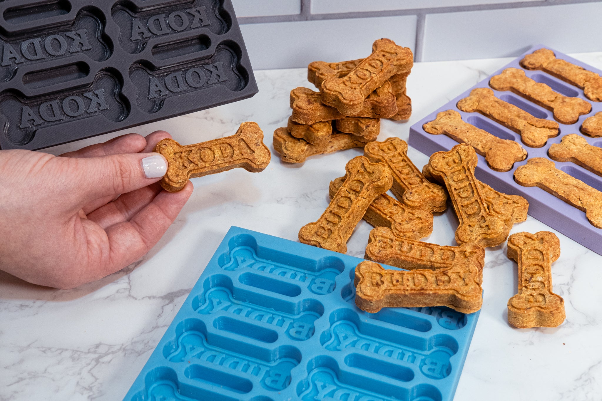 Dog Treat Mold Molds For Dog Cookie Baking Mini Silicone Molds For